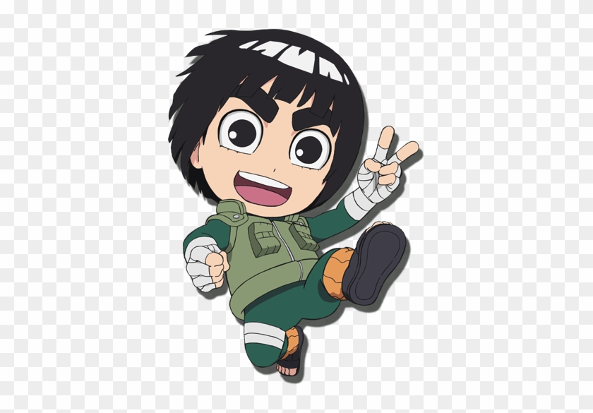 Chibi Rock Lee [naruto Shippuden] - Naruto Powerful Shippuden 3ds